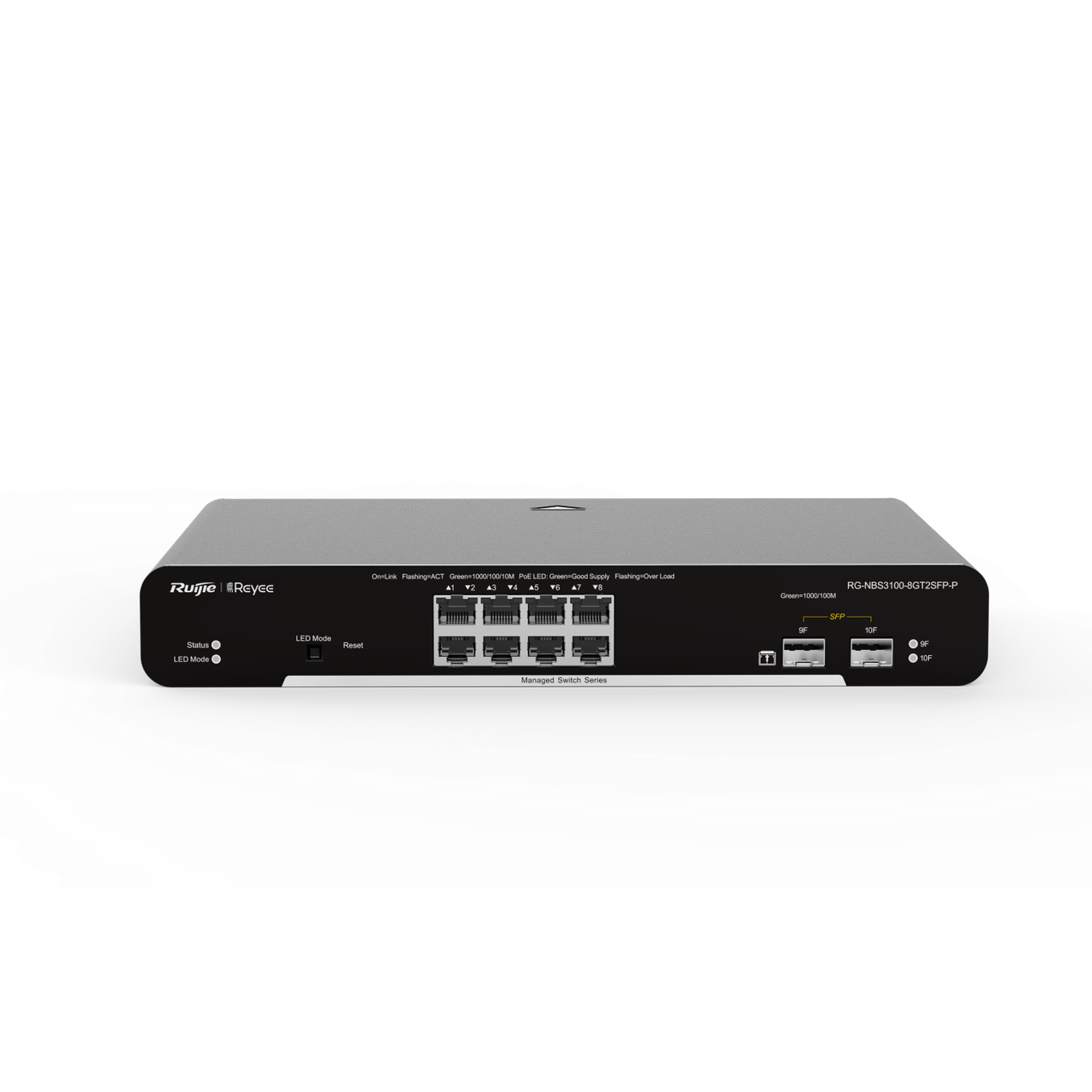 Комутатор Ruijie Reyee RG-NBS3100-8GT2SFP-P
