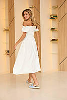 Сукня жіноча із креп-жатки на резиночці (Норма і полубатал), фото 7