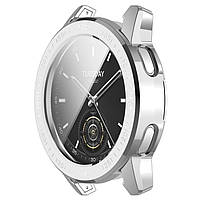 Комплект для годинника Xiaomi Mi Watch Color 2 сріблястий (чохол + металевий ремінець 22 мм), фото 6