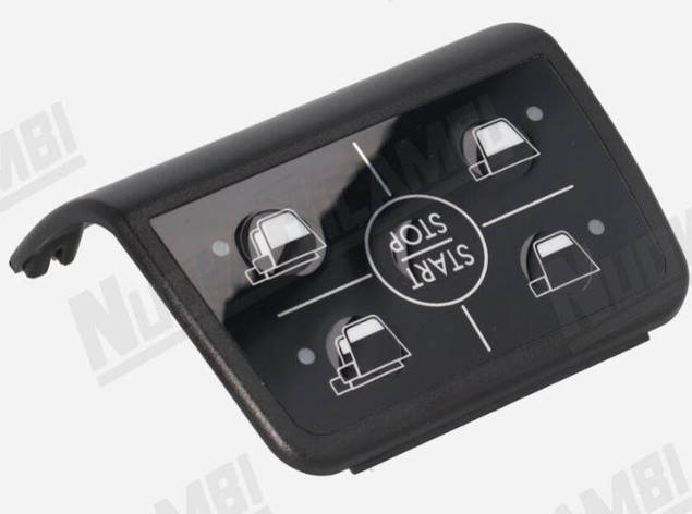 Кнопкова панель на 5 кнопок - 4 діоди - 10 PIN - для кавомашини CIMBALI M24 ( 952716010 ), фото 1