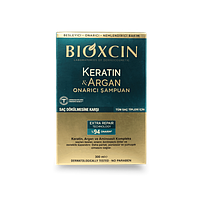 Bioxcin Argan & Keratin Биоксин Арган натуральный лечебный шампуньпротив выпадения волос 300 мл Bioxsine