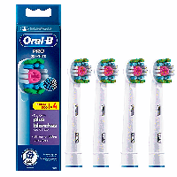 Насадки на зубные щётки Oral b 3D White Clean Maximiser EB18PRB (4 шт) сменные насадки орал би 3d white eb18