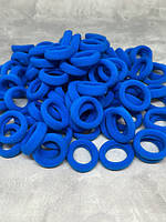 Гумки для волосся 2,7 см, (Калуш), колір-синій, 50 шт, Синій