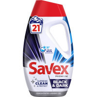 Гель для прання Savex Premium Black & Dark 945 мл (3800024047862), фото 1