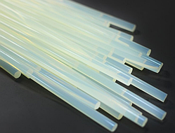 Клей для клейового пістолету 7,1*270 мм, арт 016157, прозорий,  10 шт, Прозорий