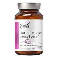 Энзимы для спорта OstroVit Pharma PRO-60 BIOTIC LactoSpore 60 Caps