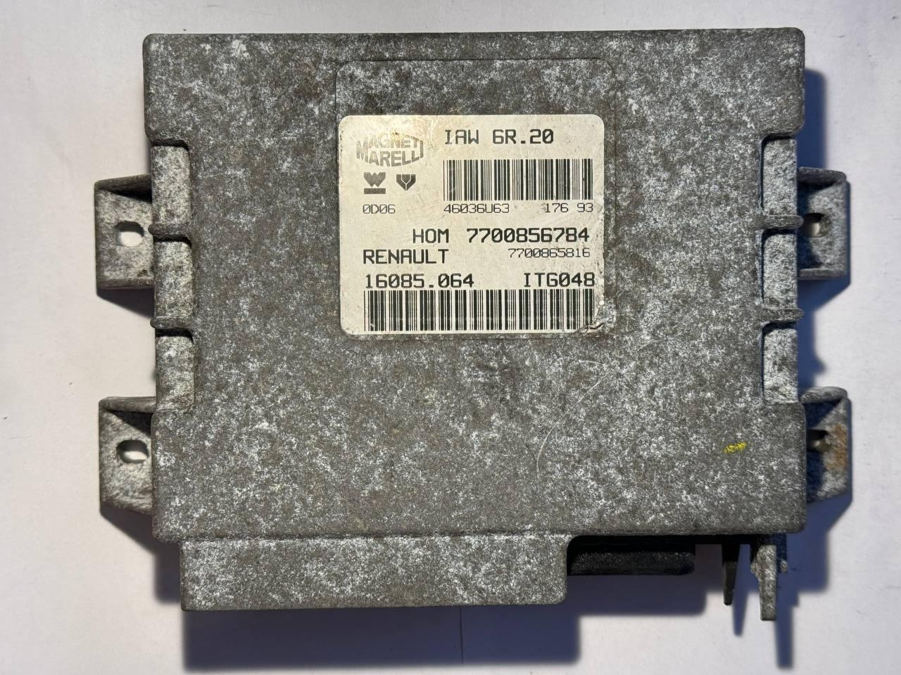 Електронний блок керування Renault Magneti Marelli IAW6R.20 / IAW6R20 / 7700856784 / 16085.064 / 16085064, фото 1