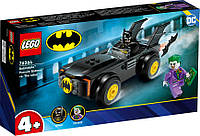 Конструктор LEGO DC Batman Погоня на Бэтмобиле: Бэтмен против Джокера 54 детали (76264) Лего
