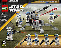 Конструктор LEGO Star Wars Боевой отряд бойцов-клонов 501-го легиона 119 деталей (75345) Лего