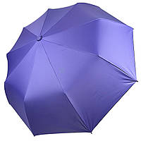 Женский зонт полуавтомат с рисунком цветов внутри от Susino на 9 спиц антиветер сиреневый SYS0127-2