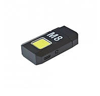 Зажигалка аккумуляторная спиральная Tiki Lovers USB 2в1 + карманный LED фонарик COB LOVERS LV-6002 (9075)