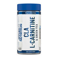 Комплексный жиросжигатель Applied Nutrition CLA L Carnitine Green Tea 100 Softgels