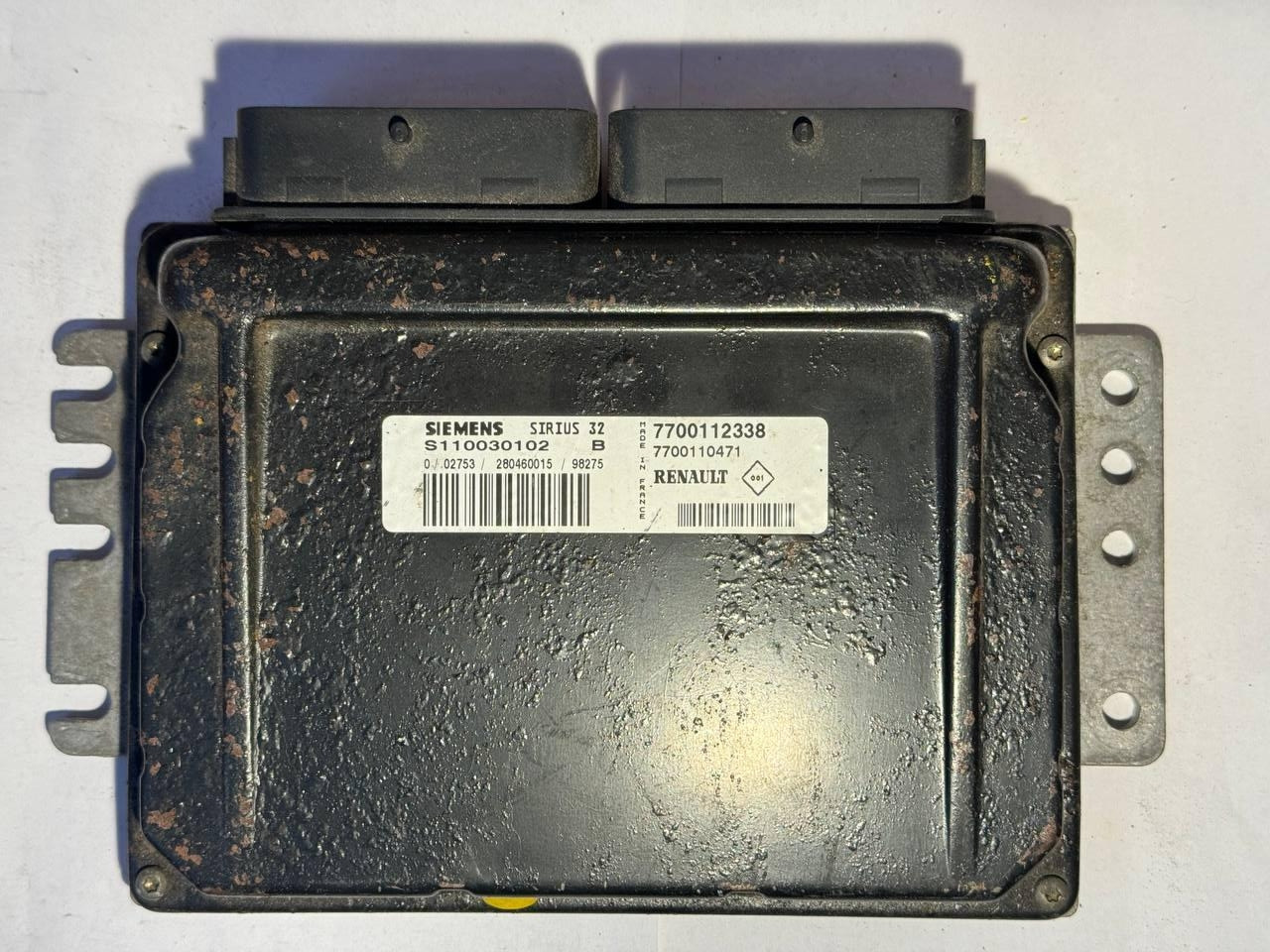 Електронний блок керування Renault Siemens S110030102B / 7700112338 / 7700110471