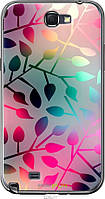 Пластиковий чохол Endorphone Samsung Galaxy Note 2 N7100 Листя Multicolor (2235t-17-26985) KB, код: 7776828