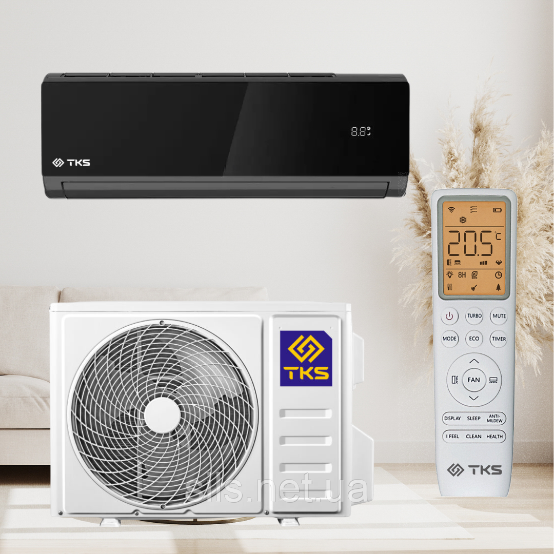 Кондиціонер TKS серія Elba ON/OFF TKS-10L2B до 25 кв.м, фреон R32 (від -10°C до +43°C), фото 1