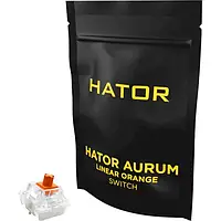 Набір перемикачів для клавіатури Hator Aurum Switch Orange 10pcs (HTS-181)