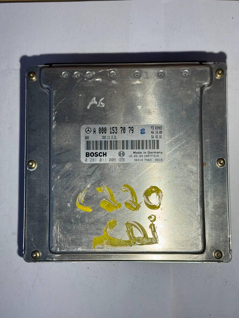 Електронний блок керування Mercedes C220 Bosch A0001537079 / 0 281 011 006 / 0281011006