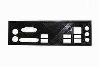 Заглушка для материнской платы ASUS B250M-DRAGON & PRIME B250M-K I/O Shield чёрная