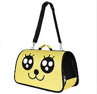 Сумка переноска для кошек и собак 50x22x28 см CosmoPet CP-08 (L) Yellow «Ф-С»