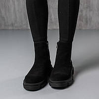 Ботинки женские Fashion Hoofy 3846 37 размер 24 см Черный p
