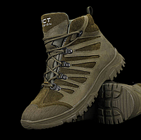 Тактичні ботинки Gore-Tex+ Хутро олива