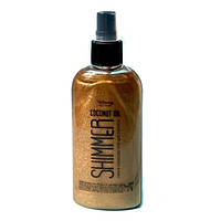 Кокосова олія Top Beauty для засмаги з шимером Shimmer Coconut Oil Gold 100 мл