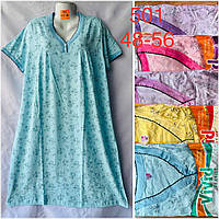 Нічна сорочка жіноча з коротким рукавом р-ри 48-56 (мікс) "SHELLY" недорого від прямого постачальника
