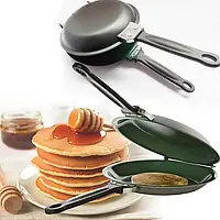 Двухсторонняя сковорода для приготовления блинов и панкейков Pancake Maker «Ф-С»