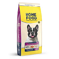 Сухий корм для дорослих собак Телятина з овочами Home Food dog Adult Mini / Medium Гіпоалергенний 10 кг