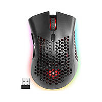 Беспроводная игровая мышь Defender Warlock GM-709L RGB (2400dpi) 8-кнопок Черная «Ф-С»