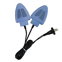 Электрическая сушилка для обуви 7W Голубая электросушилка для ботинок, устройство для сушки обуви «Ф-С»