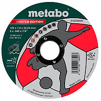 Отрезной круг Metabo Limited Edition Soccer INOX 125x1.0x22,23 мм,