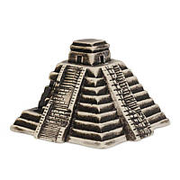 Декорация для аквариума Природа Пирамида майя 11 x 11 x 8 см (керамика) e