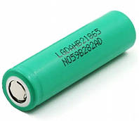 Аккумулятор высокотоковый LG Li-ion 18650 1500mAh (ICR18650 HB2) (30A) Зеленый «Ф-С»
