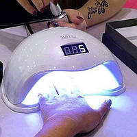 Лампа для сушки маникюра гибрид LED+UV Lamp SUN 5 48W «Ф-С»