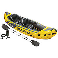 Надувная байдарка Challenger K2 Kayak Intex 68307 «Ф-С»