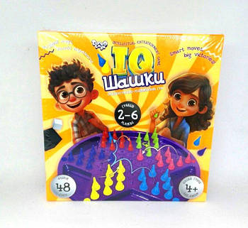 Розвиваюча настільна гра "IQ Шашки" (10) IQCh-01 G-Rich