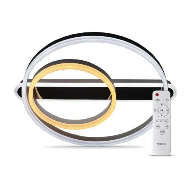 Світлодіодний стельовий світильник з пультом керування LED Люстра Ardero AL6172-1ARD 95W PROTEA