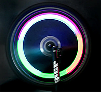 Фонарь светодиодный велосипедный YY-601 подсветка колес для велосипеда на спицы
