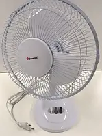 Настольный вентилятор Domotec MS-1624 Fan 9", 2 режима, мощность 30W 5105