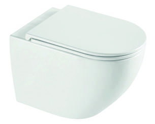 Унітаз підвісний Mixxus Premium Ellipse-0304-R 540x360x360mm, система змиву Rimless (MP6466), фото 1