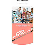 Monopod Tripod | 0.72m | Button Bluetooth |  L08 mini, фото 6