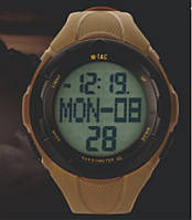 ГОДИННИК ТАКТИЧНИЙ З КРОКОМІРОМ COYOTE M-TAC