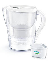 Brita Фільтр-глечик Marella XL Memo MXPro 3.5л (2л очищеної води) білий  Technohub - Гарант Якості