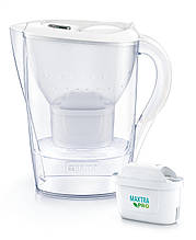 Brita Фільтр-глечик Marella Memo MXPro 2.4л (1.4л очищеної води) білий  Technohub - Гарант Якості