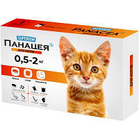 Таблетки для животных SUPERIUM Панацея для кошек 0.5-2 кг (4823089348766) MM