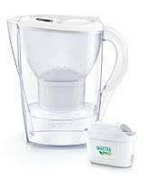 Brita Фильтр-кувшин Marella Memo MXPro 2.4л (1.4л очищенной воды) белый Baumar - Время Покупать