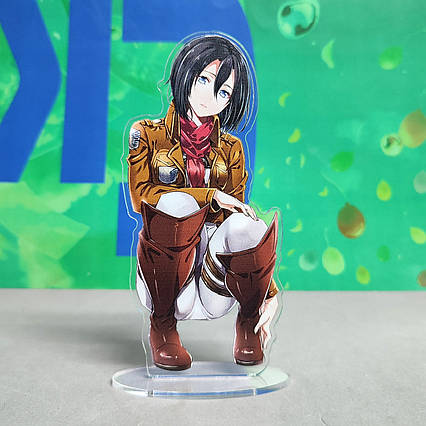 Акрилова статуетка Атака титанів Мікаса (15 см) / Attack On Titan