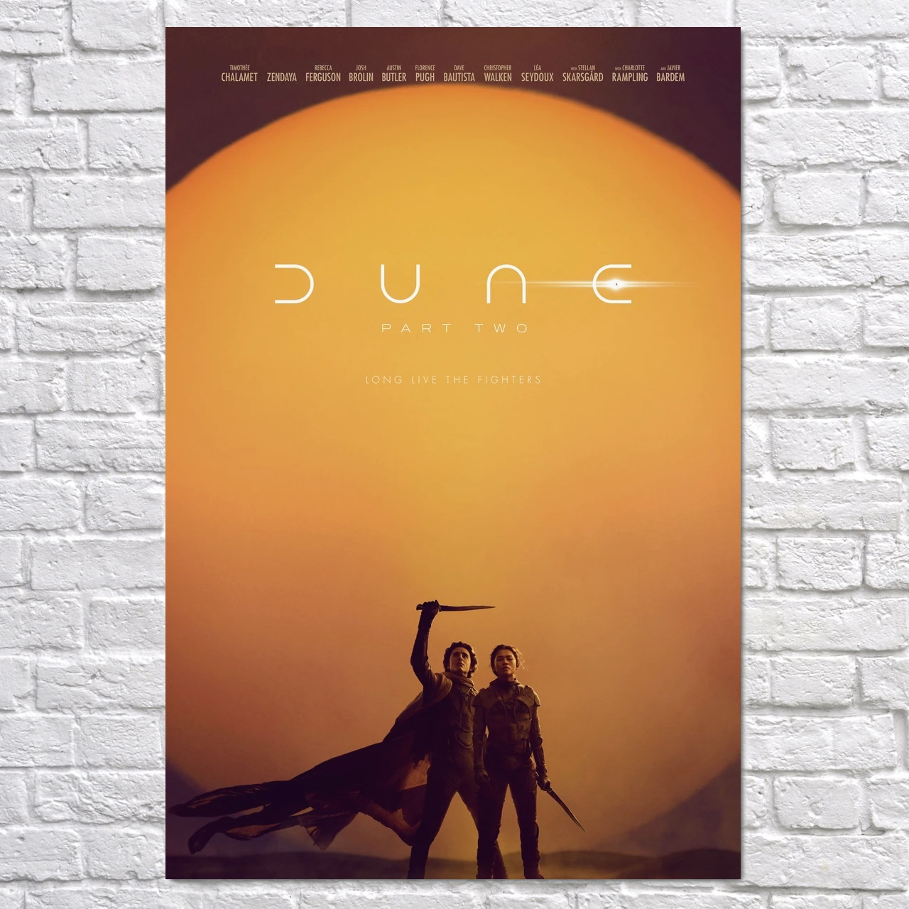 Плакат "Дюна 2, Dune 2 (2024)", 60×41см