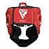 Боксерський шолом RDX AURA PLUS T-17 Red/Black XL, фото 4